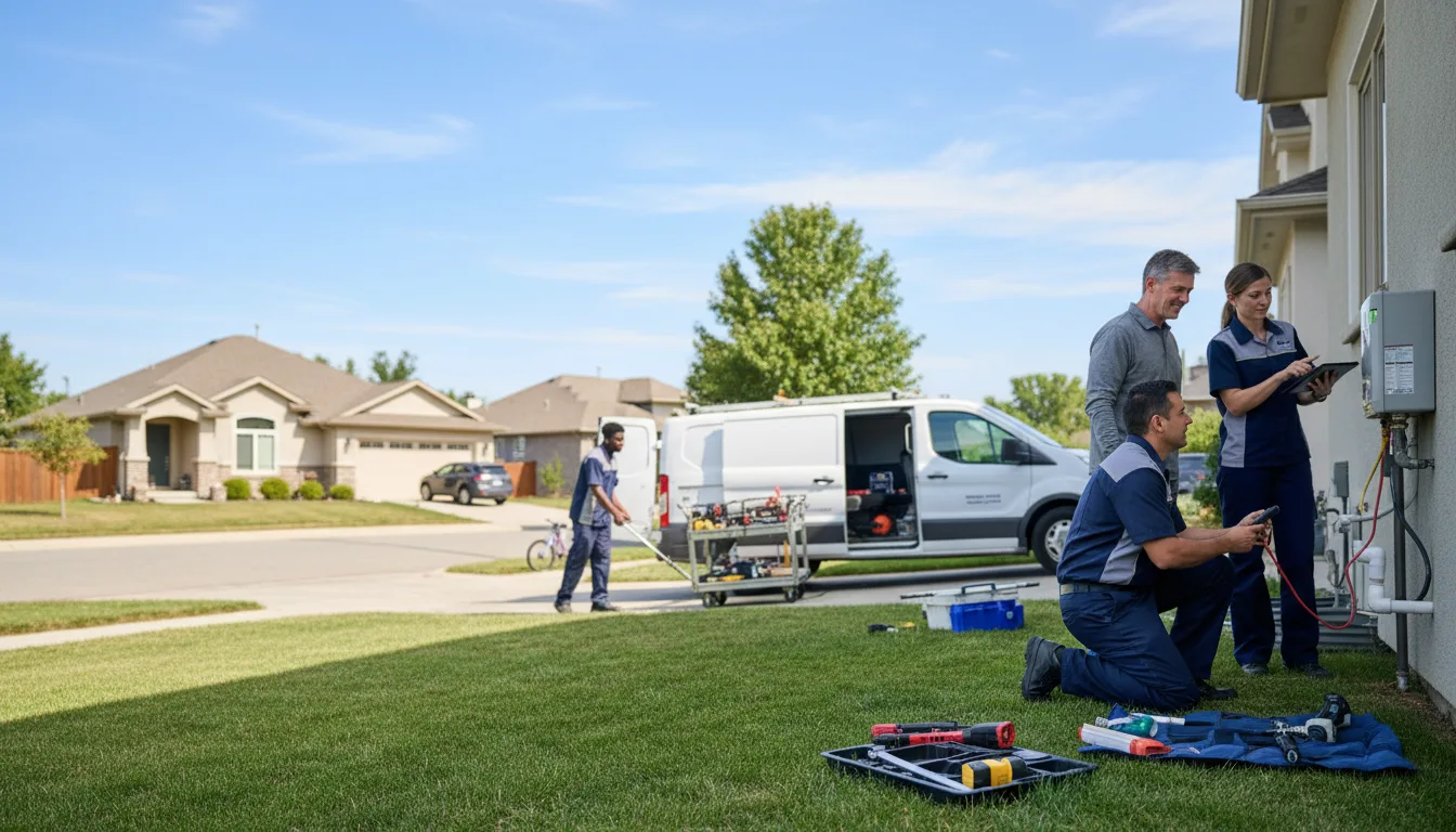 Tankless water heater service in Winchester, NV